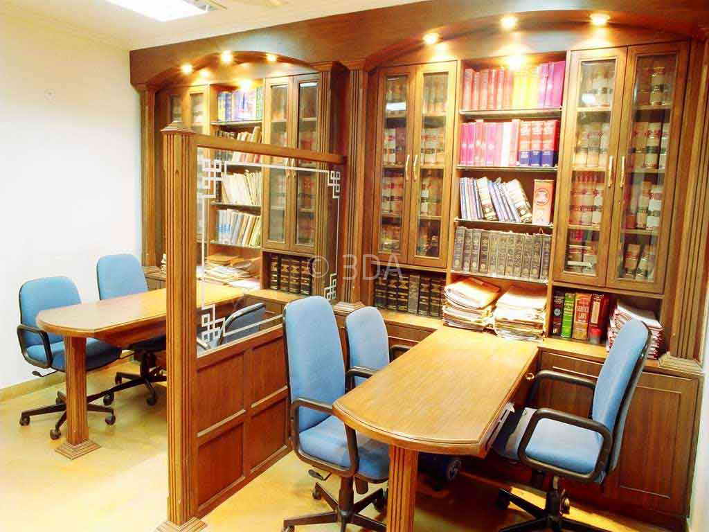 Advocate Office Classical Interior Design by 3DA