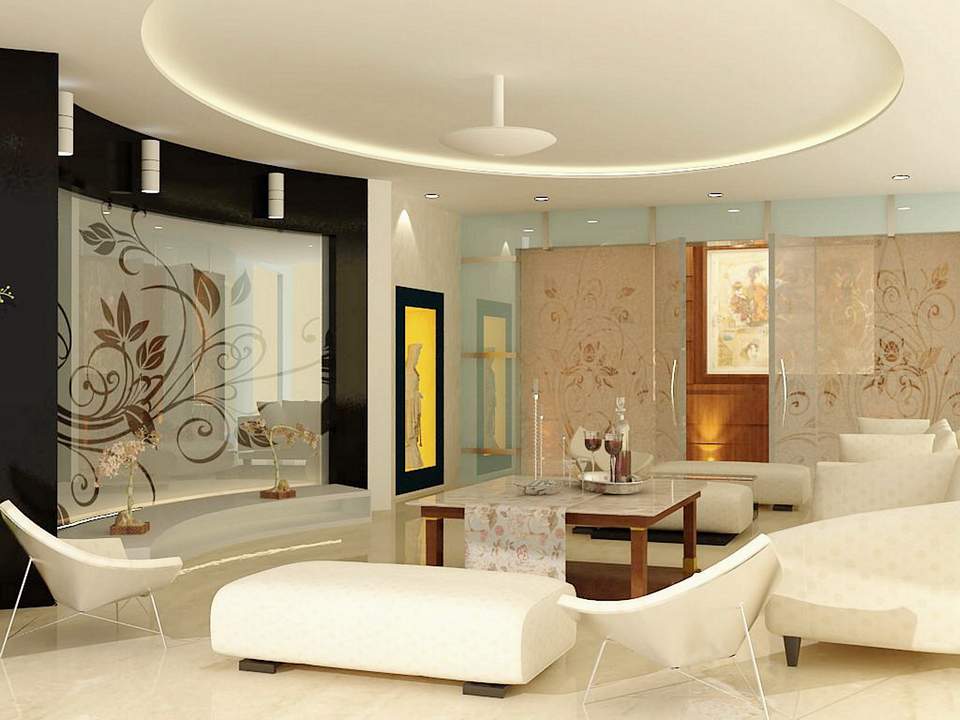 High End Modern Living Room Design